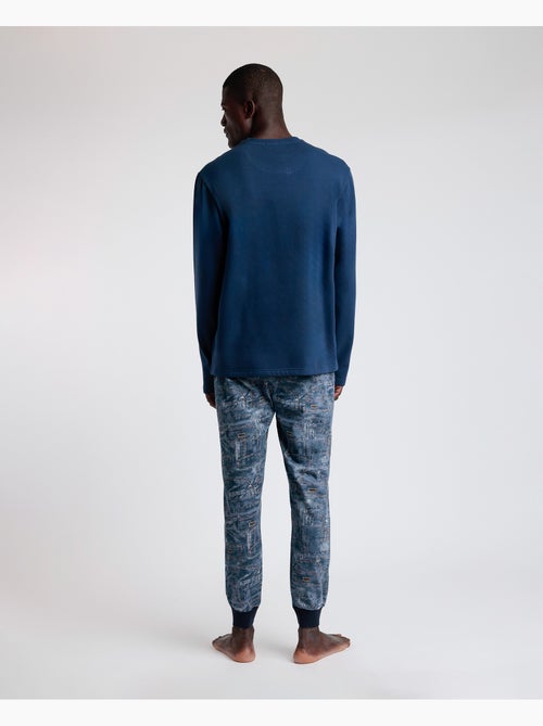 Pyjama texan à manches longues pour homme LOIS - Kiabi Pyjama texan à manches longues pour homme LOIS - Kiabi