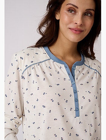 Pyjama thermolactyl chauffe-épaules - damart