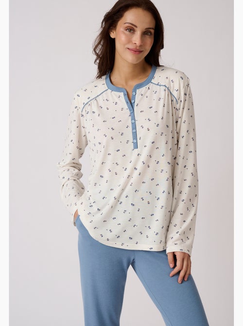 Pyjama thermolactyl chauffe-épaules - damart - Kiabi Pyjama thermolactyl chauffe-épaules - damart - Kiabi