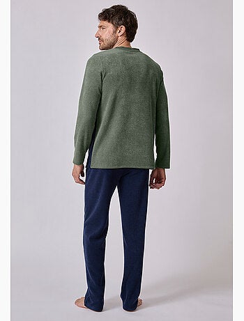 Pyjama thermolactyl en maille bouclette - damart