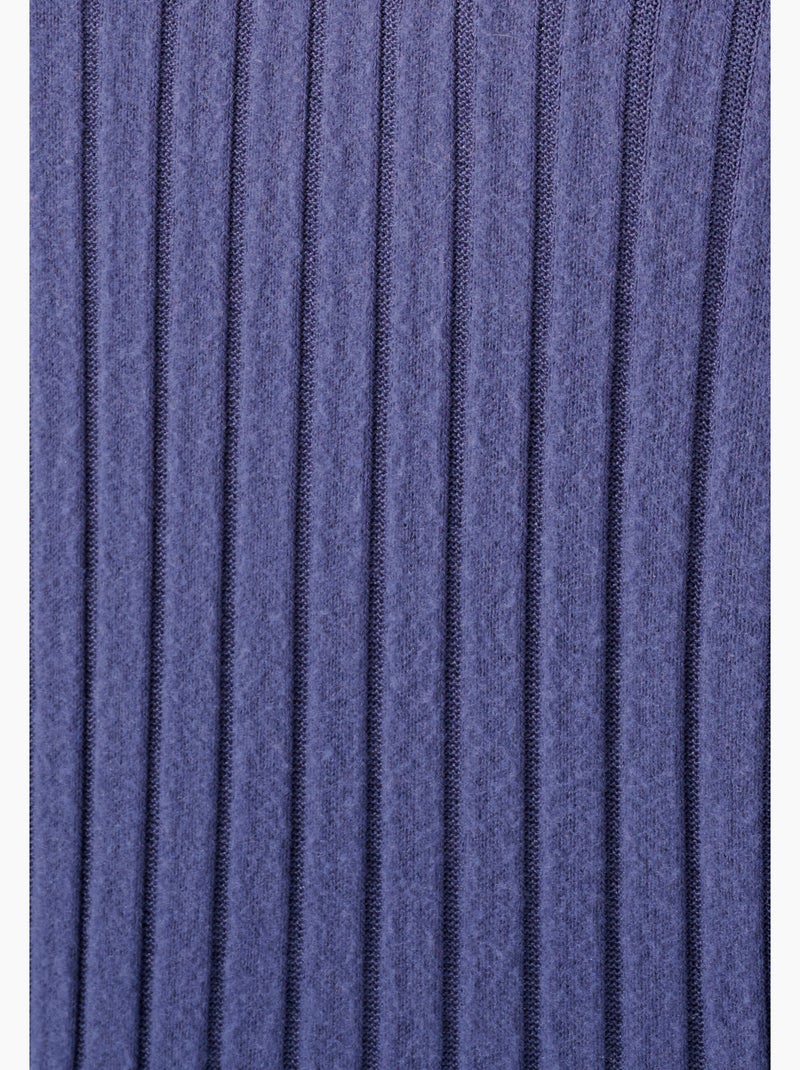Pyjama Thermolactyl en maille côtelée - Damart Bleu - Kiabi