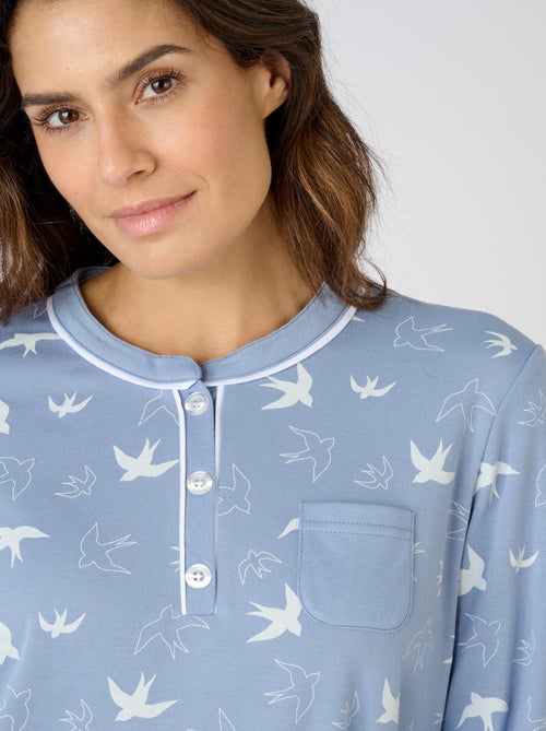 Pyjama Thermolactyl en maille interlock - Damart - Kiabi