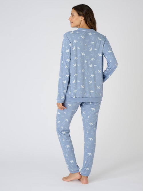 Pyjama Thermolactyl en maille interlock - Damart - Kiabi