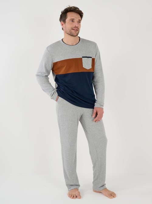 Pyjama Thermolactyl en maille interlock - Damart - Kiabi