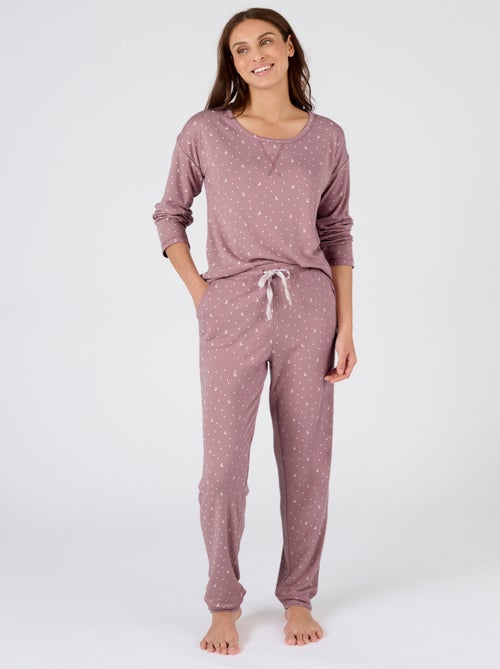 Pyjama Thermolactyl en maille interlock - Damart - Kiabi