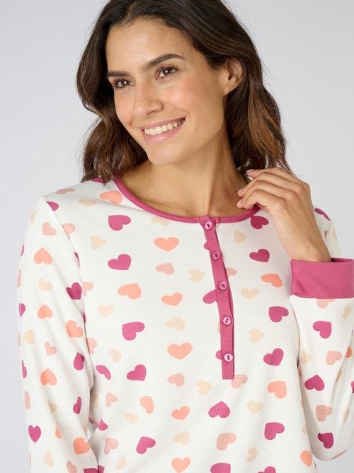 Pyjama Thermolactyl en maille interlock - Damart - Kiabi
