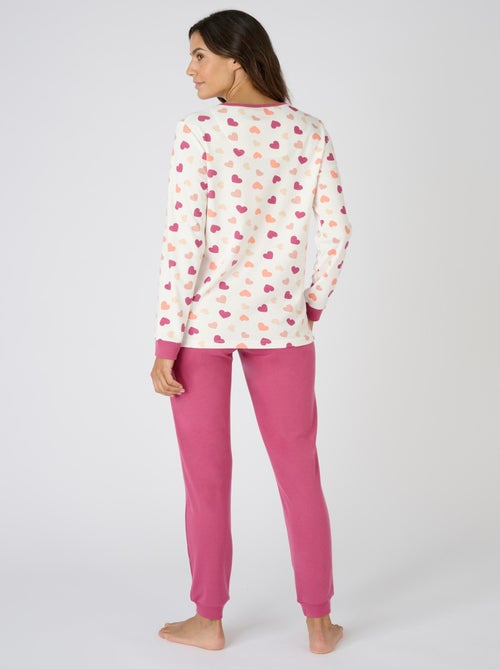 Pyjama Thermolactyl en maille interlock - Damart - Kiabi