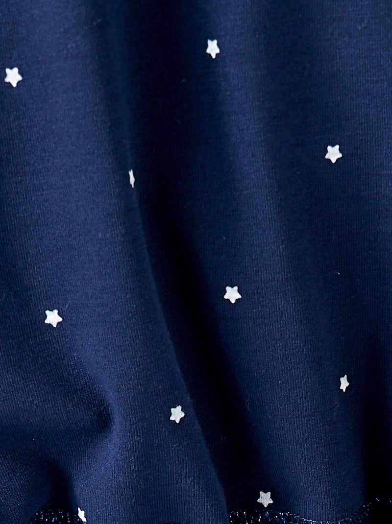 Pyjama Thermolactyl en maille jersey - Damart Bleu marine - Kiabi