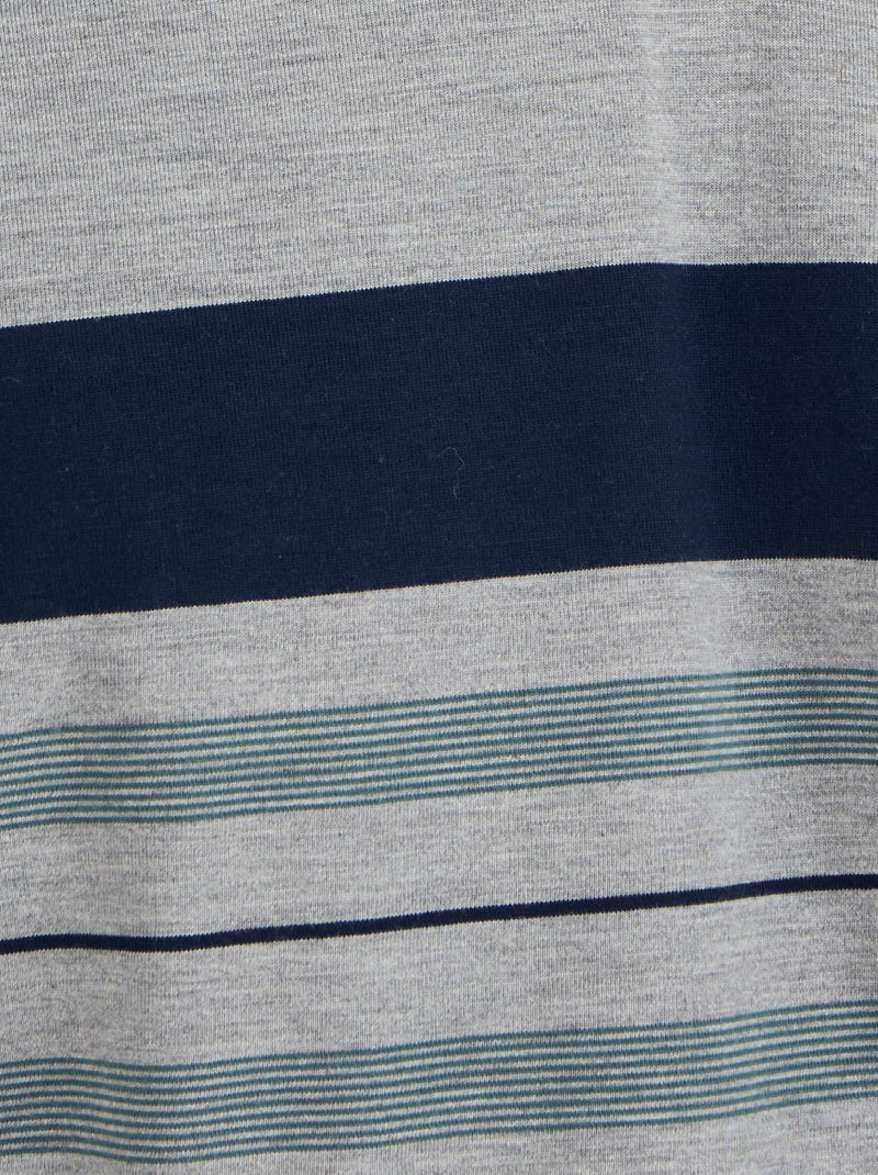 Pyjama Thermolactyl en maille jersey - Damart Gris chiné - Kiabi