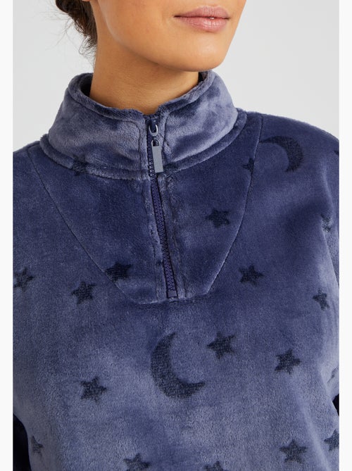 Pyjama Thermolactyl en maille reliéfée - Damart - Kiabi