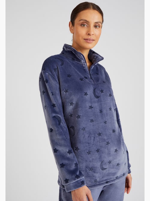 Pyjama Thermolactyl en maille reliéfée - Damart - Kiabi
