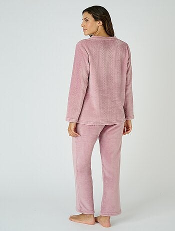Pyjama Thermolactyl en maille torsadée - Damart