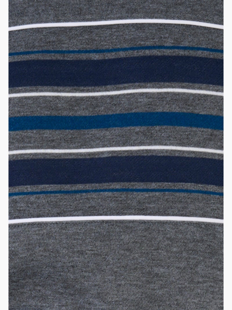 Pyjama Thermolactyl en molleton - Damart Gris chiné - Kiabi