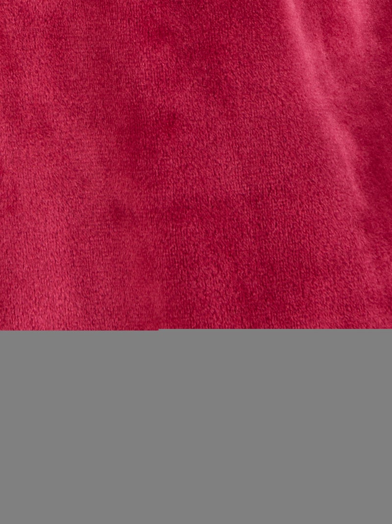 Pyjama Thermolactyl en velours - Damart Rouge - Kiabi