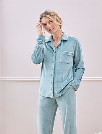 Pyjama Thermolactyl en velours - Damart
