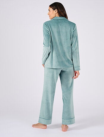 Pyjama Thermolactyl en velours - Damart