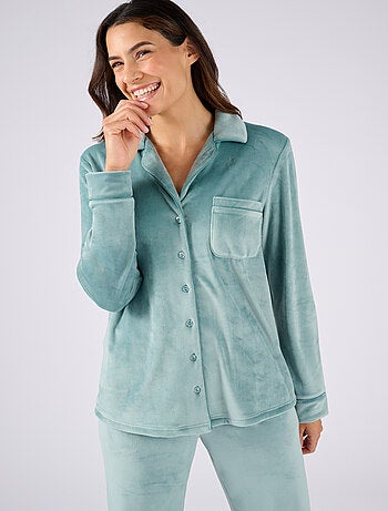 Pyjama Thermolactyl en velours - Damart