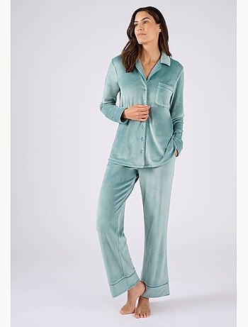 Pyjama Thermolactyl en velours - Damart