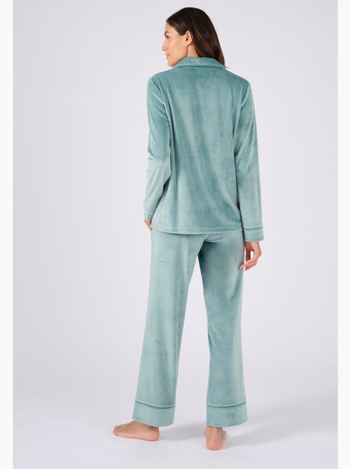 Pyjama Thermolactyl en velours - Damart - Kiabi