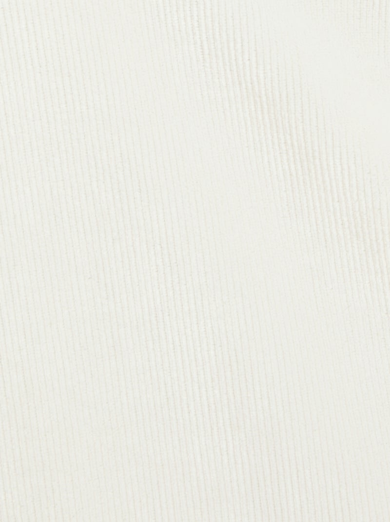 Pyjama Thermolactyl en velours côtelé - Damart Blanc cassé - Kiabi