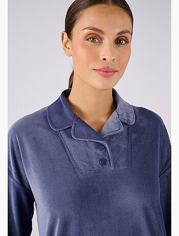 Pyjama Thermolactyl en velours côtelé - Damart