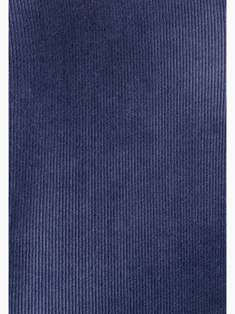 Pyjama Thermolactyl en velours côtelé - Damart Bleu - Kiabi