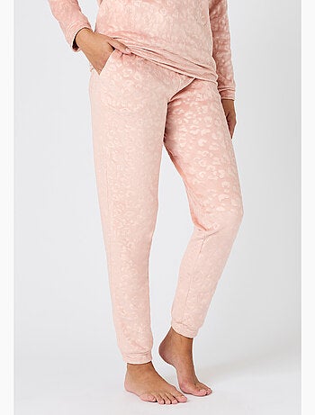 Pyjama Thermolactyl en velours embossé - Damart