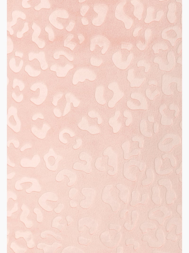 Pyjama Thermolactyl en velours embossé - Damart Rose - Kiabi