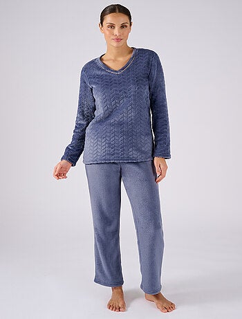 Pyjama Thermolactyl maille reliéfée - Damart