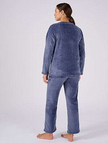 Pyjama Thermolactyl maille reliéfée - Damart