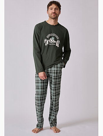Pyjama thermolactyl toucher peau de pêche - damart