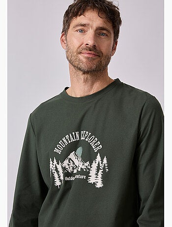Pyjama thermolactyl toucher peau de pêche - damart