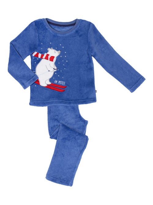 Pyjama   TOUT SCHUSS bleu - MON P'TIT DODO - Kiabi