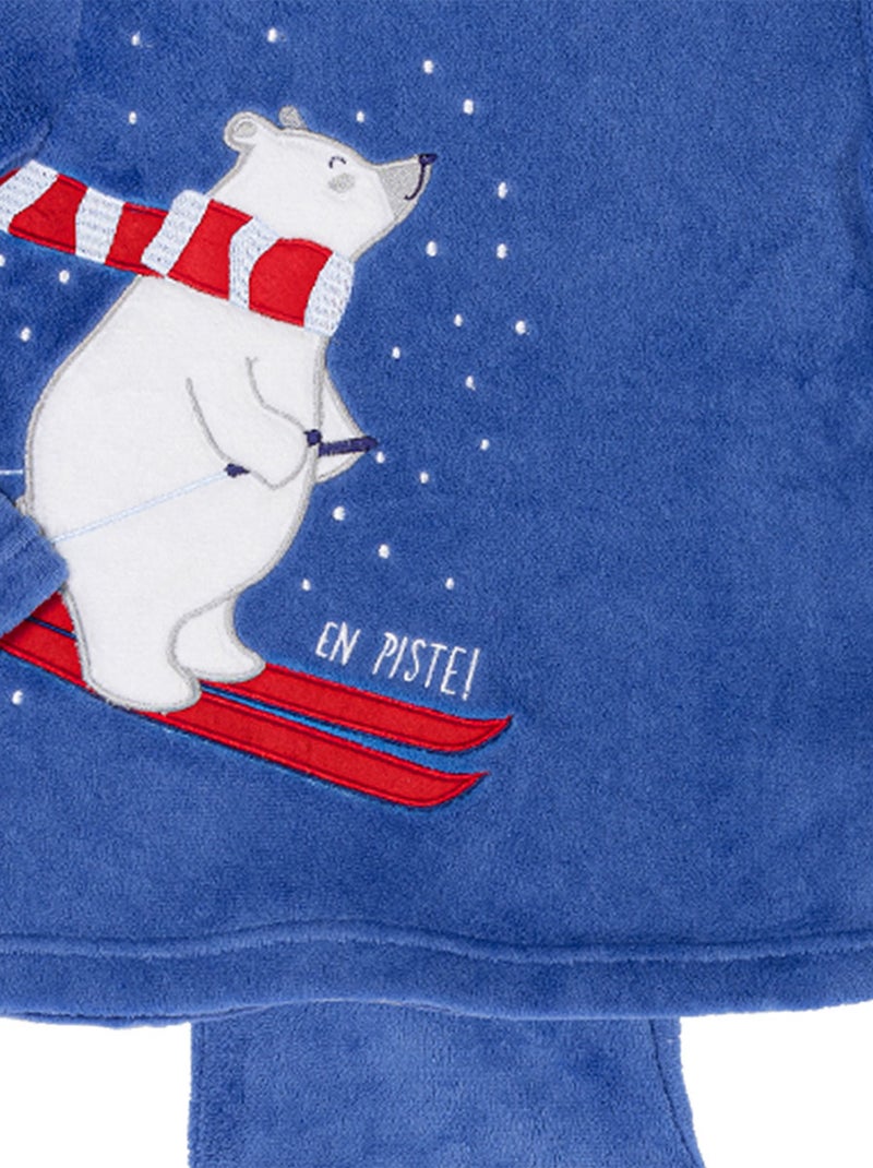 Pyjama   TOUT SCHUSS bleu - MON P'TIT DODO Bleu foncé - Kiabi