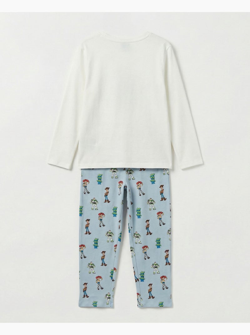 Pyjama Toy Story à manches longues pour fille Ecru - Kiabi