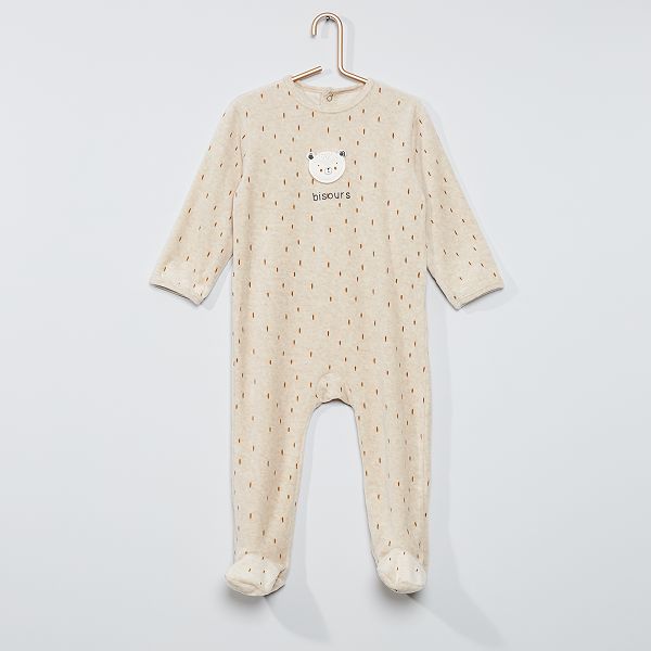 Pyjama Velours Bebe Garcon Kiabi 10 00