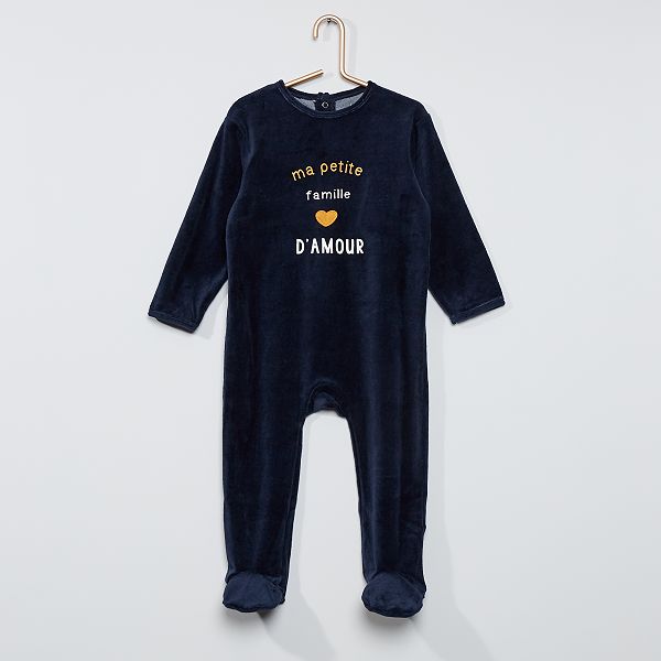 Pyjama Velours Bebe Fille Kiabi 10 00