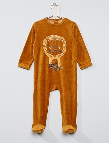 Pyjama Bebe Garcon Marron Kiabi