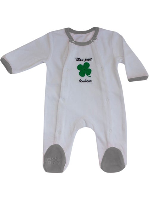 Pyjama velours "Cocci" Les Chatounets - Kiabi Pyjama velours "Cocci" Les Chatounets - Kiabi