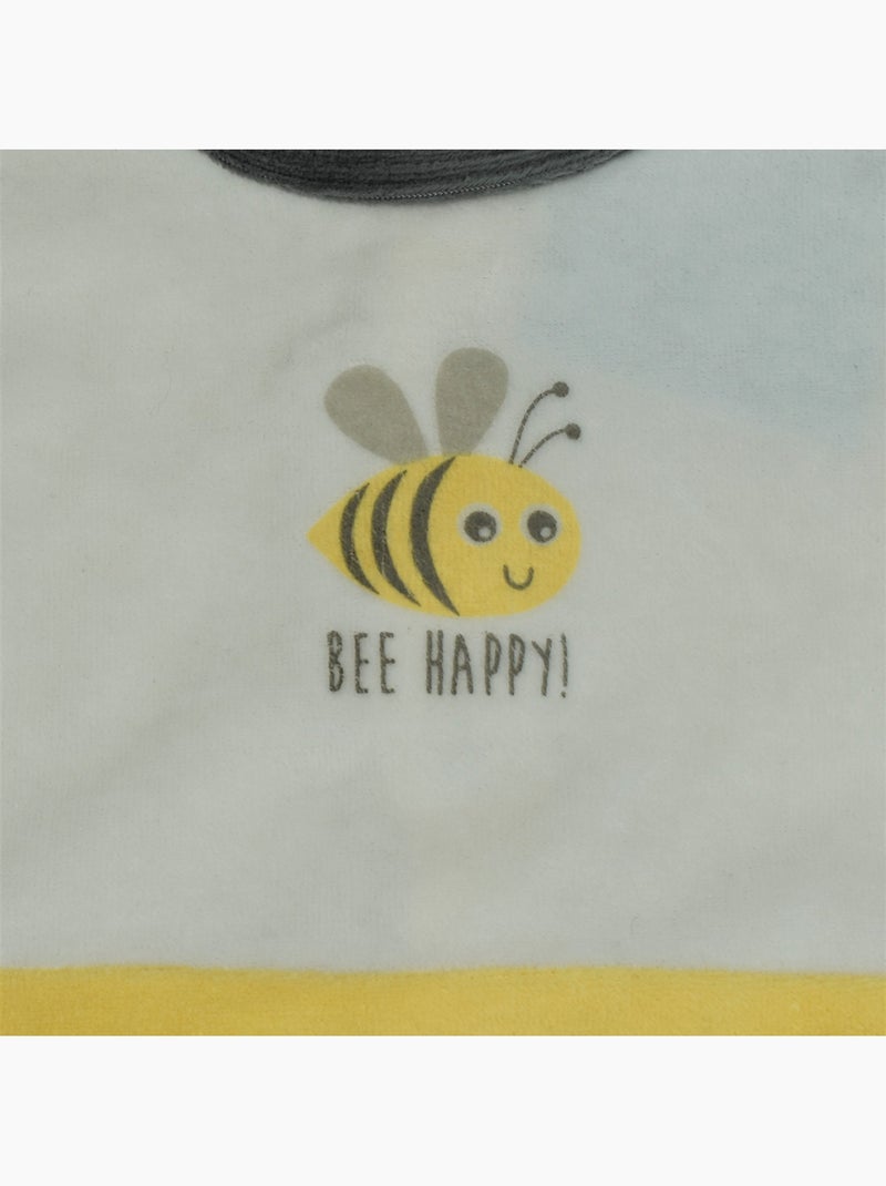 Pyjama Velours 'demain''doo&bo' Jaune - Kiabi