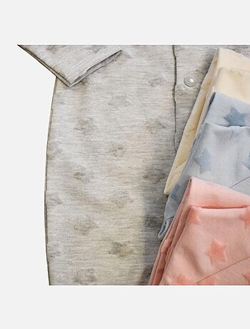 Pyjama Velours Dévoré 'étoilées''doo&bo'