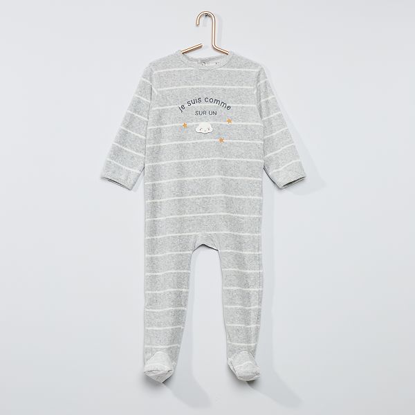 Pyjama Velours Bebe Fille Kiabi 9 00