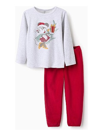 Pyjama velours, imprimé Minnie MICKEY