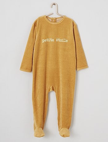 Pyjama velours