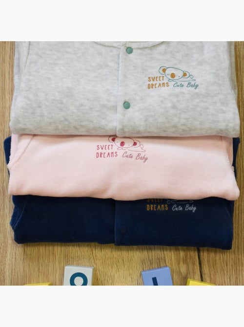 Pyjama Velours 'koala''doo&bo' - Kiabi