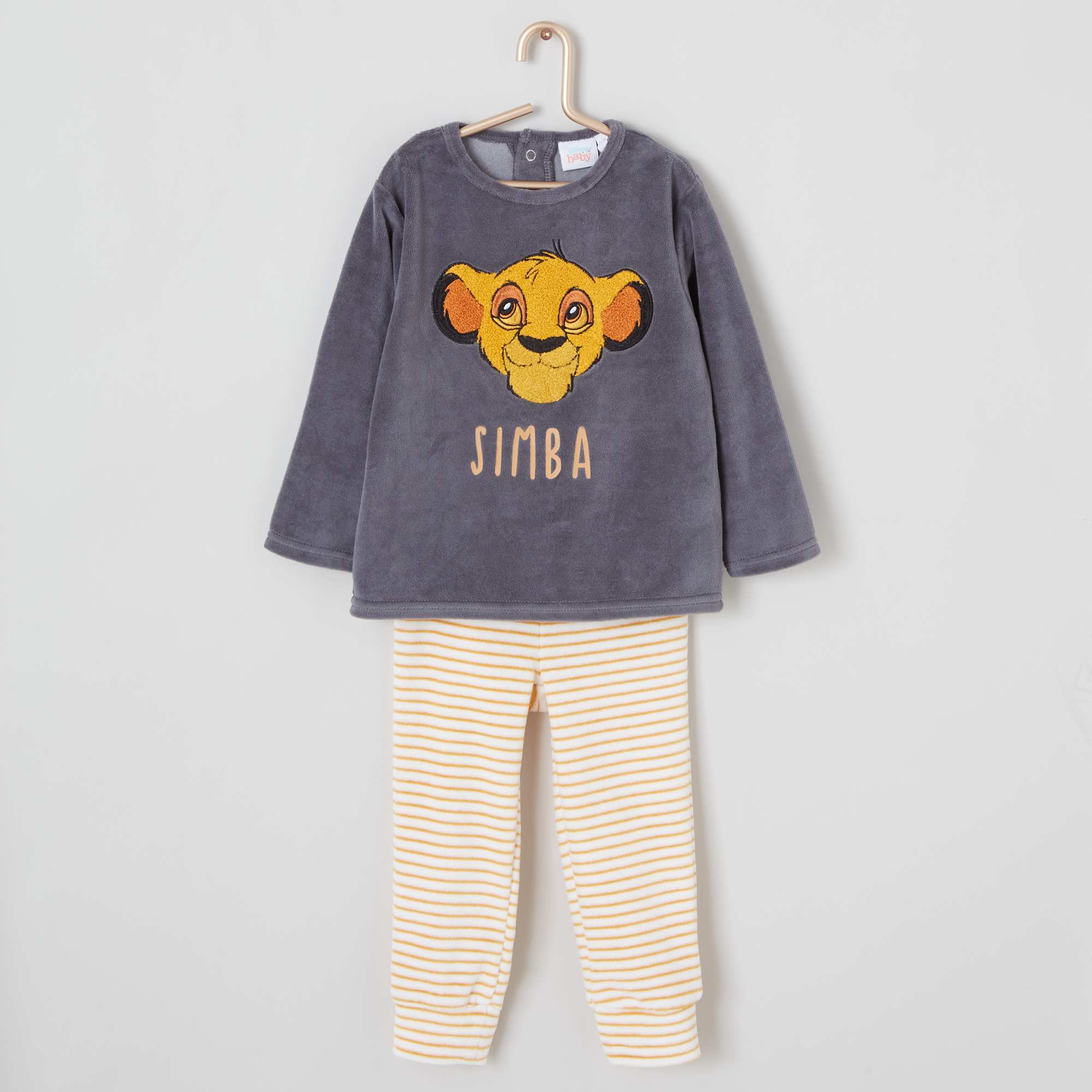 Pyjama Velours Le Roi Lion Bebe Fille Kiabi 12 00