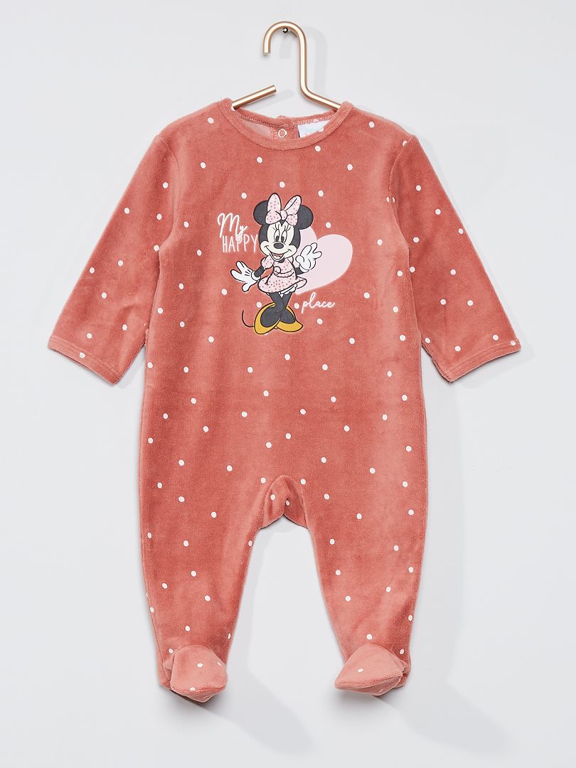 Pyjama velours 'Minnie' Minnie - Kiabi