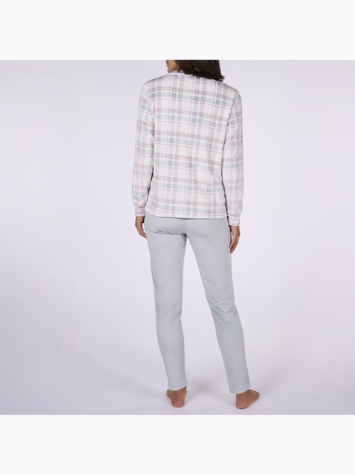 Pyjama velours PARFUME imprimé / bleu - DODO - Kiabi Pyjama velours PARFUME imprimé / bleu - DODO - Kiabi