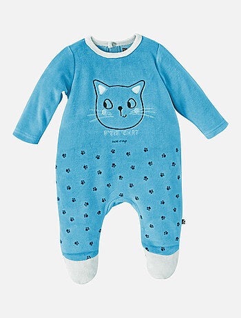 PYJAMA VELOURS RASE DOMINIQUE