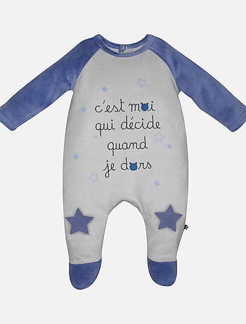 PYJAMA VELOURS RASE FABIAN